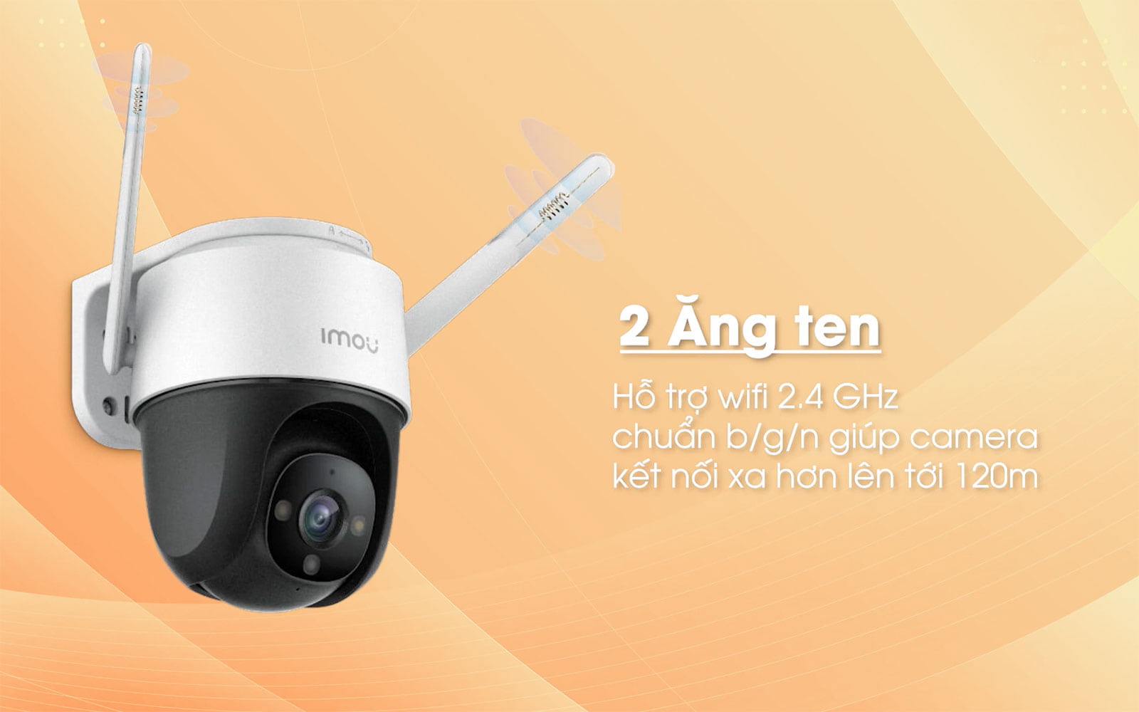 Camera Wifi Ngoài Trời IMOU S22FP, S42FP Màu Ban Đêm, Còi Báo Động - Hàng chính hãng