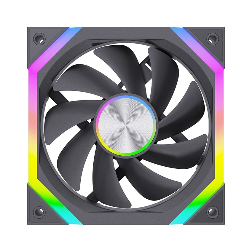 Quạt Tản Nhiệt Case MAGIC SNOMAN F-129 ARGB Black/White – Hàng Chính Hãng