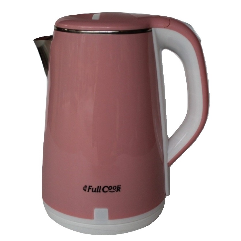 Bình Ấm Siêu Tốc Điện 2 Lớp FullCook FHA25-510 Hồng (2.5L) - Chính Hãng