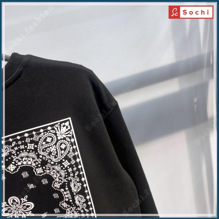 Áo thu đông nam tay dài, áo giữ nhiệt cổ tròn 3D lạ mắt in Hình Họa Tiết mã SW66.8