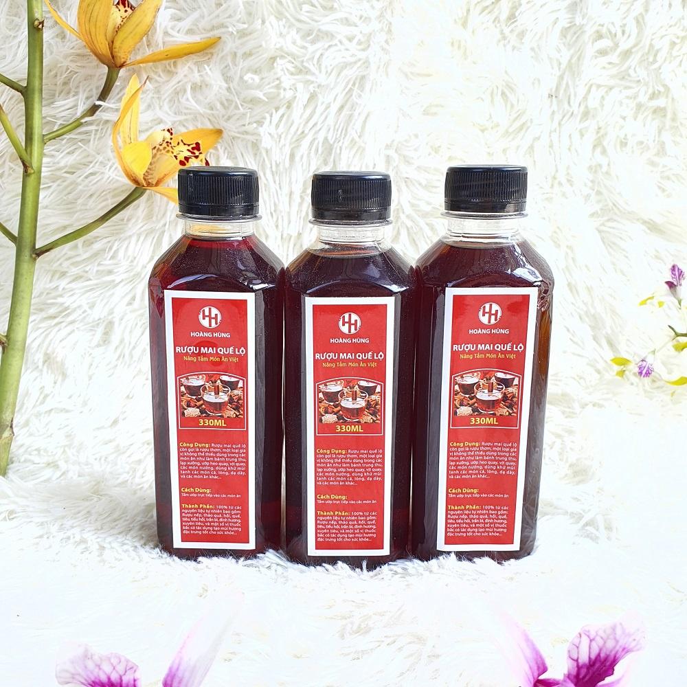 Mai quế lộ nguyên chất đậm đặc thơm ngon thượng hạng chai 330ml - Có Kết quả kiểm nghiệm đạt tiêu chuẩn