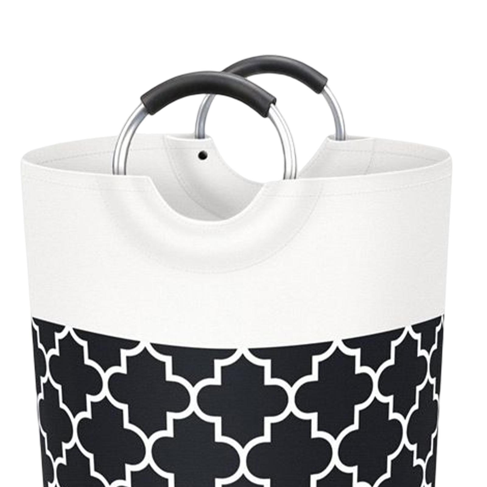 Laundry Organizer Bag Storage Clothes Basket for Bedroom Bathroom