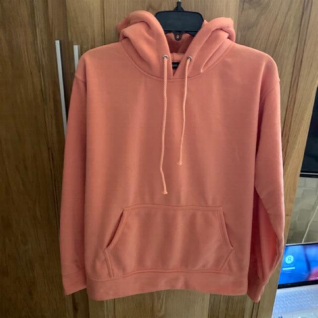 Áo hoodie unisex 2T Store H13 Cam Pastel - Áo khoác nỉ bông chui đầu nón 2 lớp dày dặn chất lượng đẹp