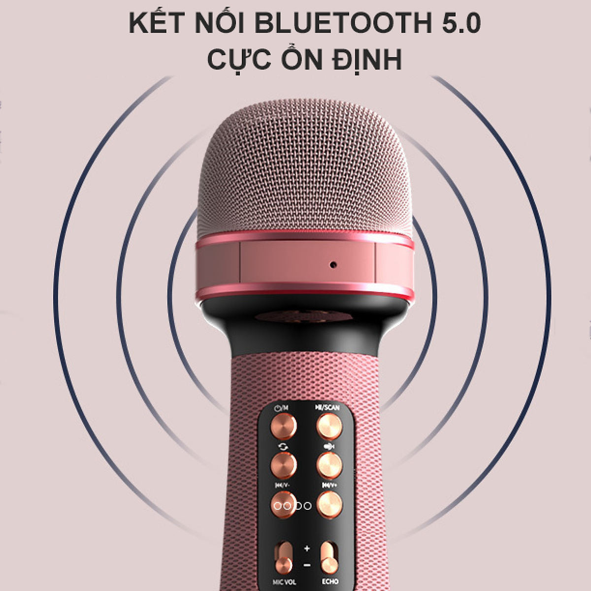 Micro Karaoke Bluetooth Kèm Loa Bluetooth Mini Mitsunal WS-898 Nâng giọng cực chất Loa Bluetooth Karaoke Mini Gia Đình Có Thu Âm Có Thẻ Nhớ USB AUX Mic LiveStream Không Dây- hàng chính hãng