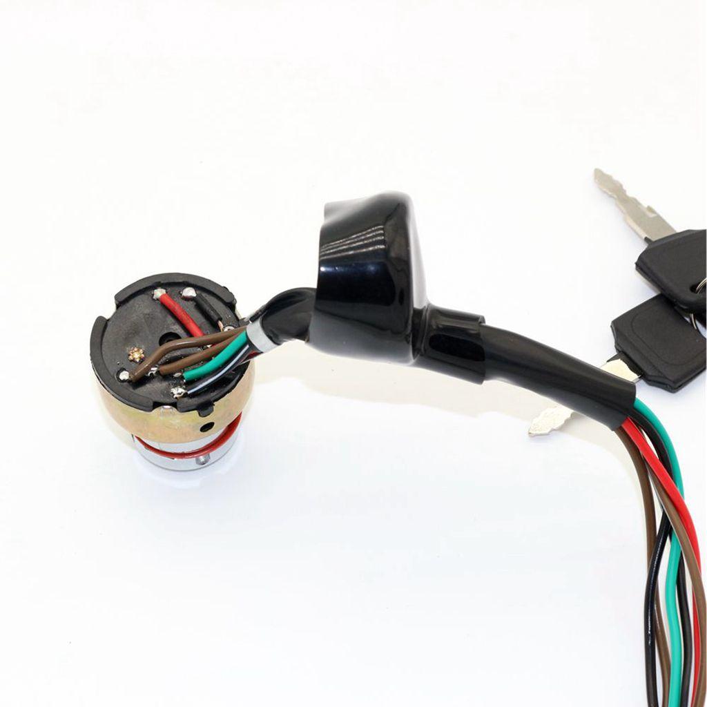 6-Wire Ignition Key Switch 150CC 200CC 250CC Pit Quad Dirt Bike ATV Buggy