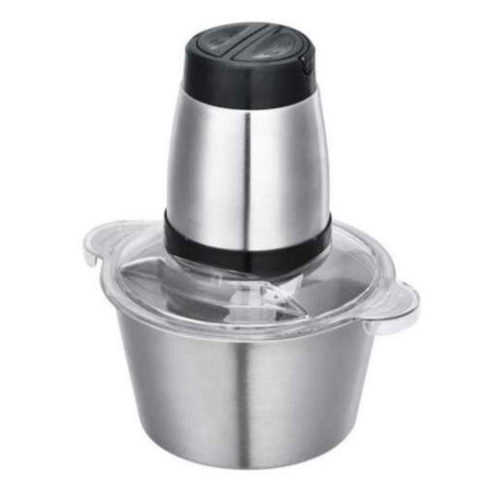 Máy xay thịt, cá và các loại nguyên liệu thực phẩm mềm - bạc- nút bấm đen - GDHN Loại Tốt