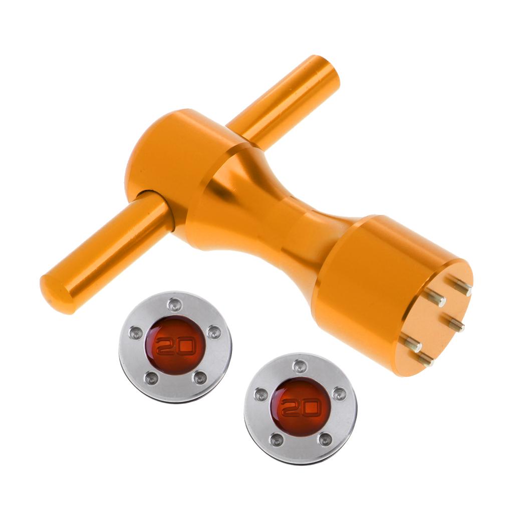 2 Pcs 5g to 20g Golf Custom Weights + Wrench For Titleist Scotty Cameron Putters 5 Colors Available