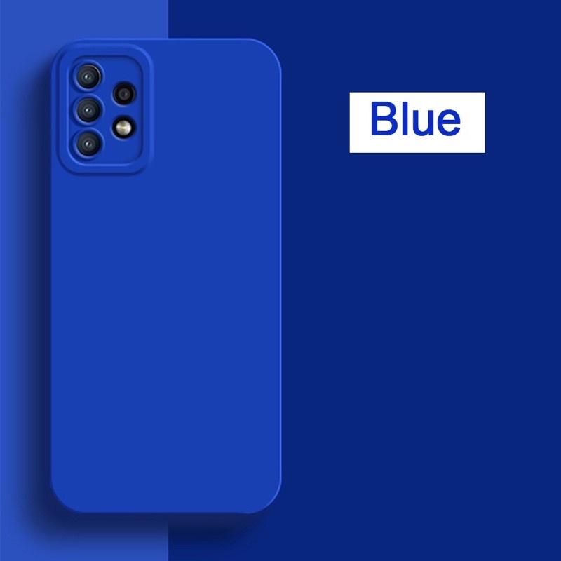 Ốp lưng dành cho Galaxy A33, A53, A73 5G màu trơn có có màn dày bảo vệ camera