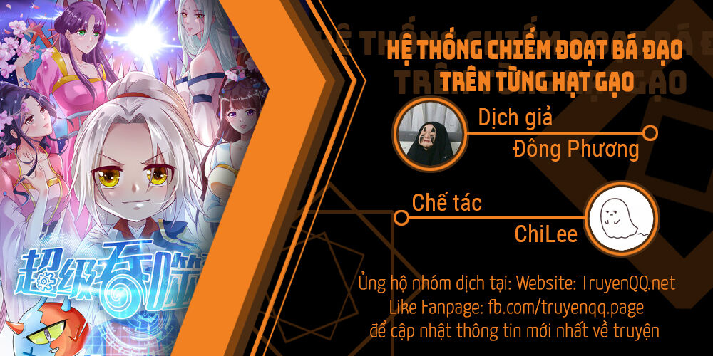 hệ thống chiếm đoạt bá đạo trên từng hạt gạo chapter 1 1