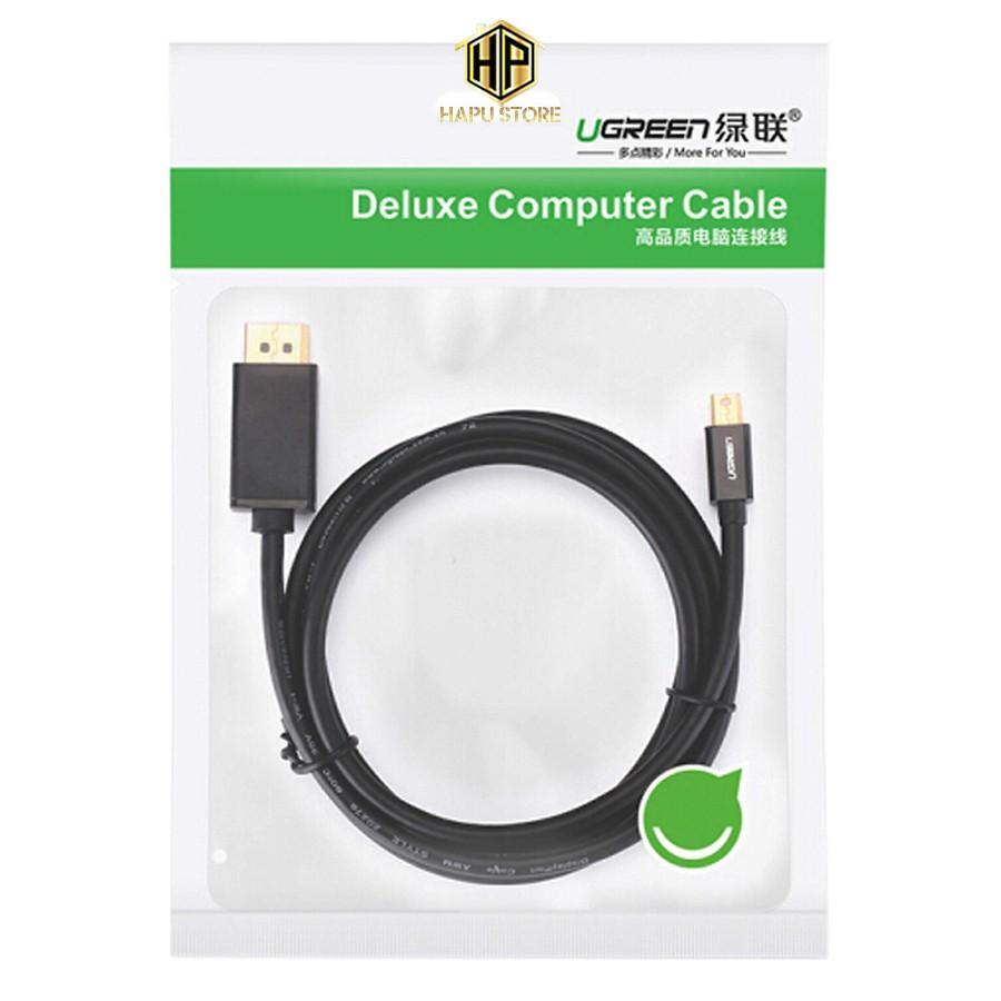 Cáp Mini DisplayPort to Displayport dài 1,5M Ugreen 10477 chính hãng- Hàng Chính Hãng