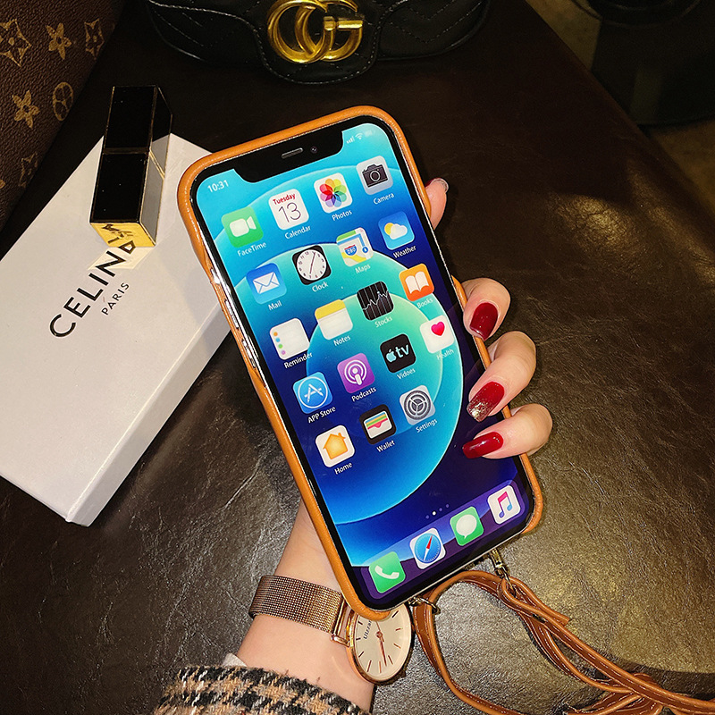 Ốp lưng cho iPhone 12 pro max có dây đeo dài