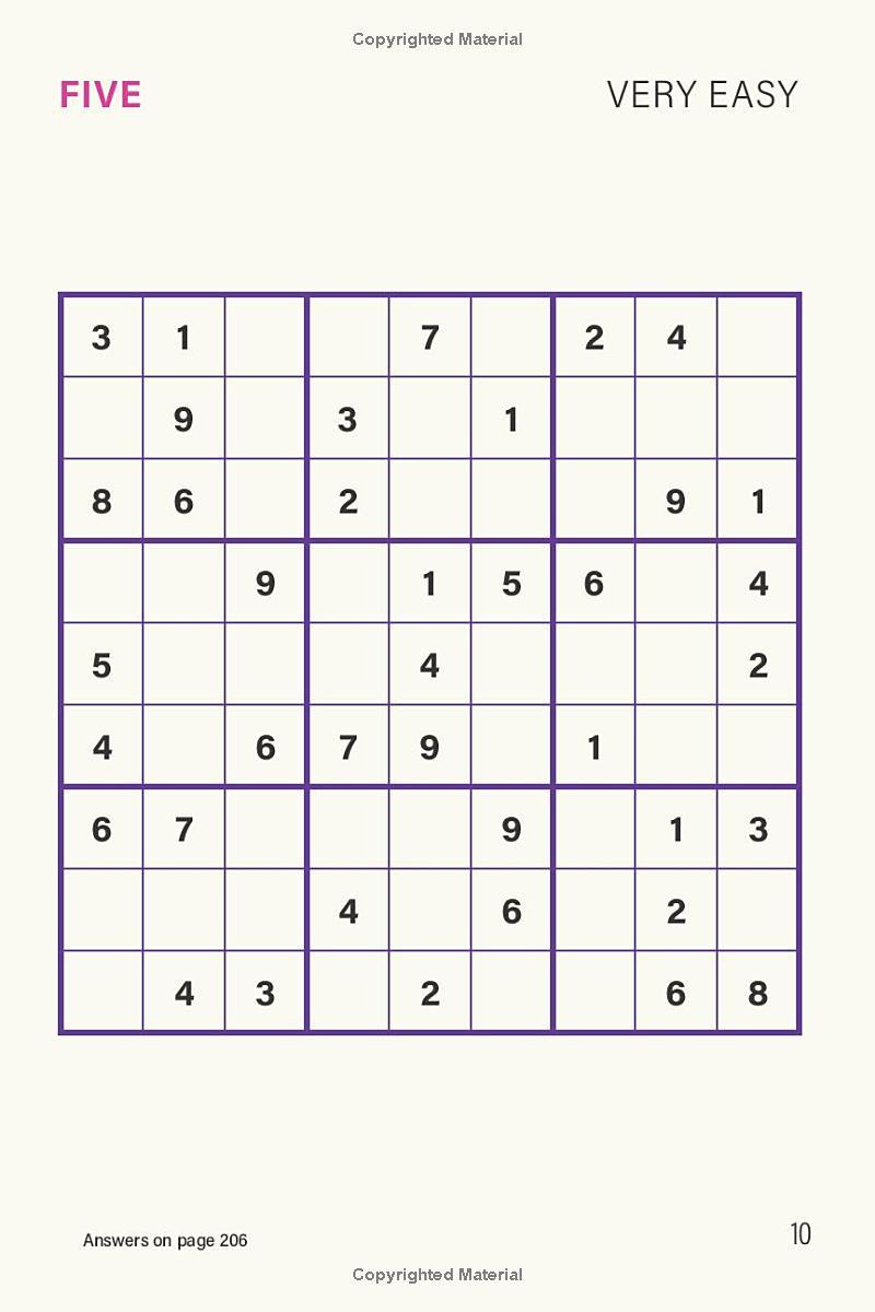 Sách ngoại văn: 200 Stress - Relieving Sudoku Puzzles To Sharpen Your Mind