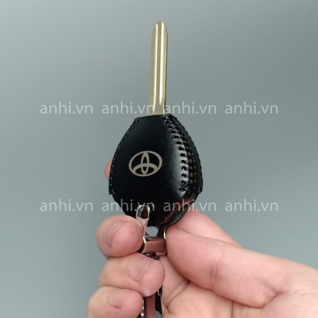 Bao da dành cho chìa khoá Toyota Altis, Fortuner, Innova - Handmade