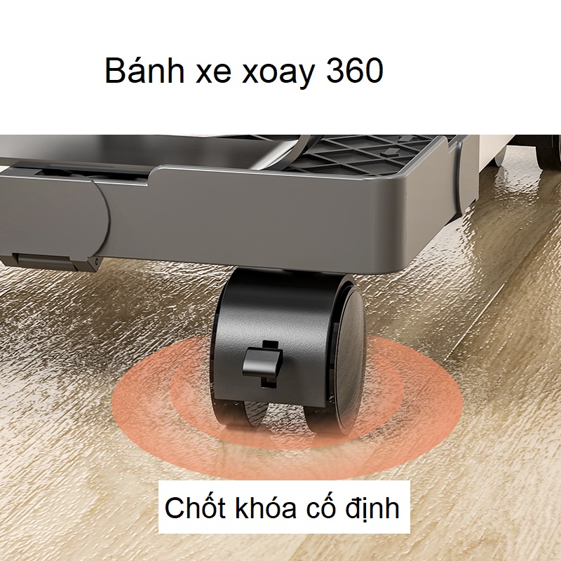 Kệ để case máy tính Kệ để CPU máy tính điều chỉnh kích thước có bánh xe