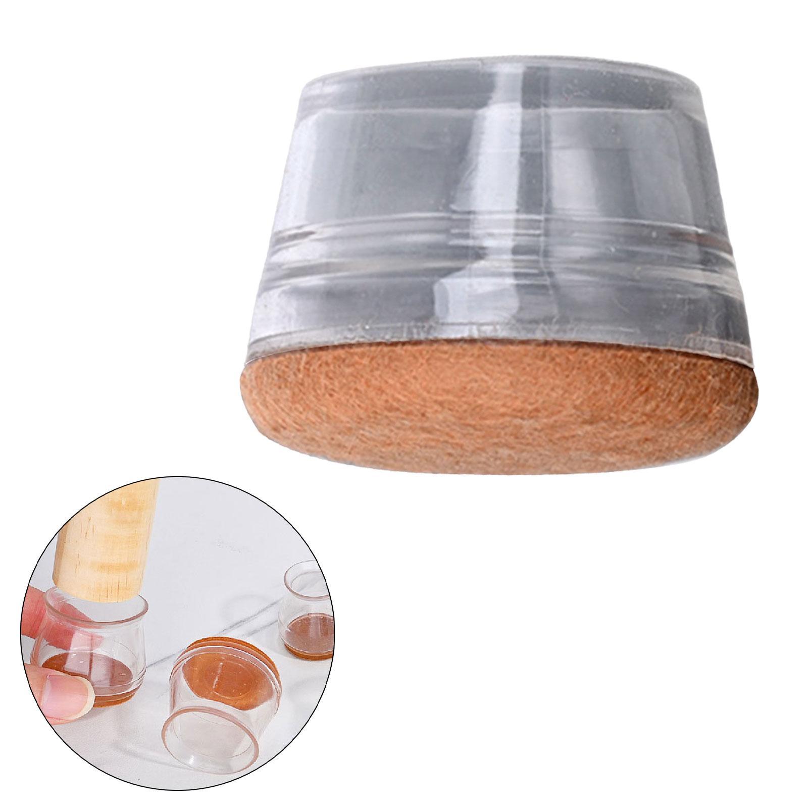 Chair Leg Floor Protectors Anti Scratch Chair Leg Covers for Hardwood Floors