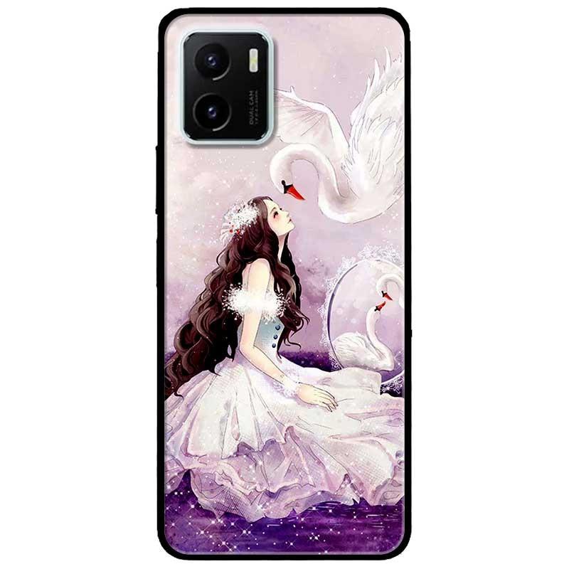 Ốp lưng dành cho Vivo V23 5G / S12 - Vivo Y15s / Y15A - Cô Gái Thiên Nga