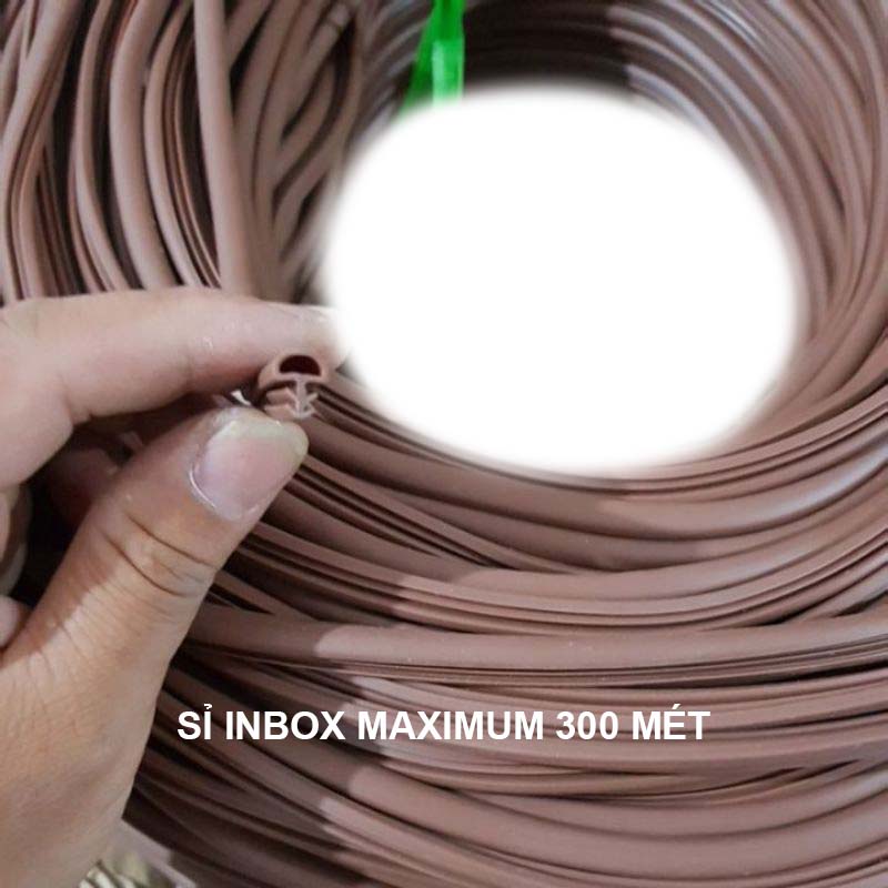 Ron Gioăng Sợi Chữ T Cây Thông Cao Su Nhét Chèn Làm Kín Khít Khe Hở Khung Cửa Gỗ