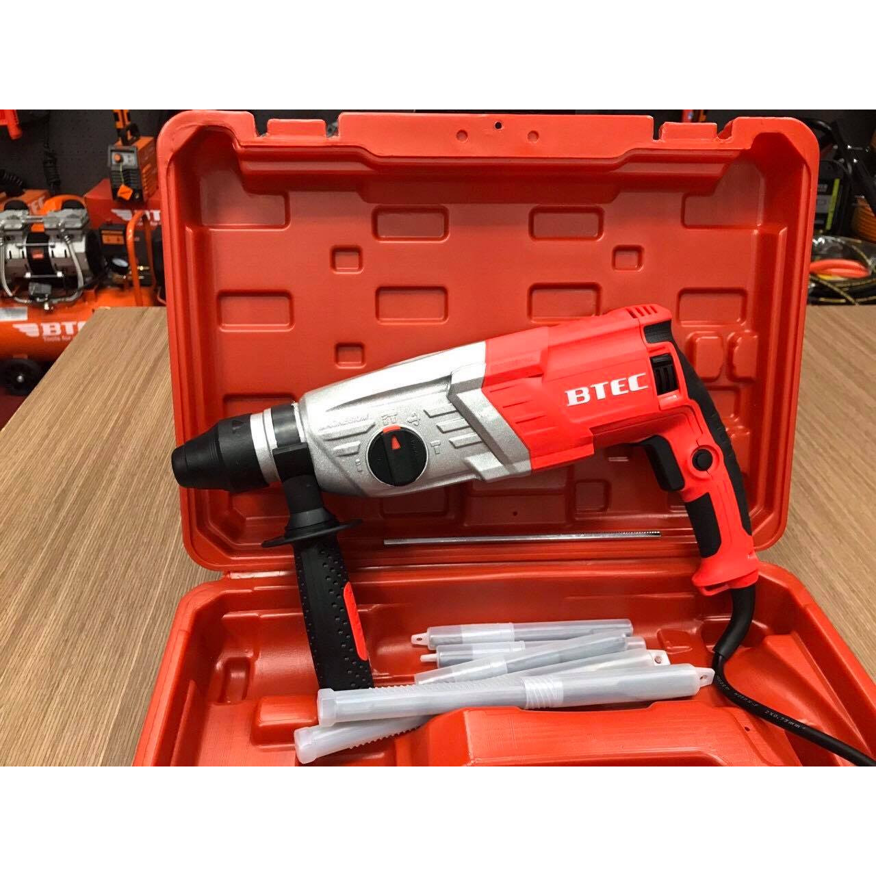 MÁY KHOAN BÚA 3 CHỨC NĂNG 850W BTEC BT28DE - HÀNG CHÍNH HÃNG