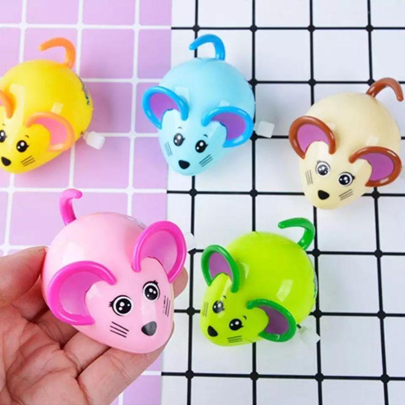 Đồ chơi vặn cót thú chạy lên dây cót đáng yêu cho bé