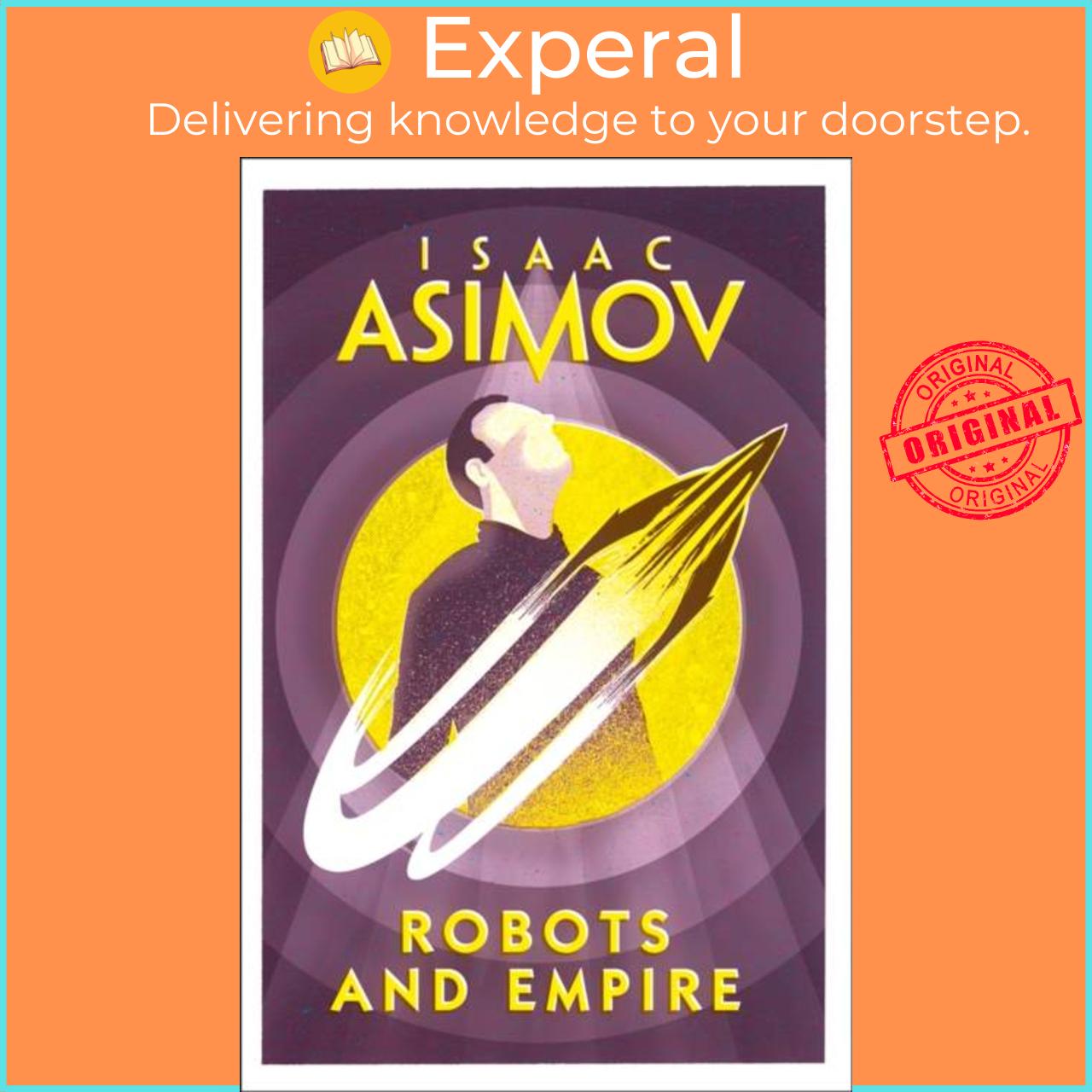 Sách - Robots and Empire by Isaac Asimov (UK edition, paperback)
