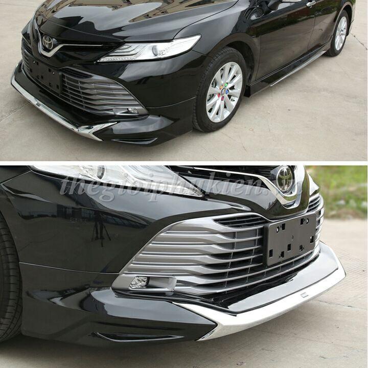 Ốp cản trước Toyota Camry 2019 mạ Crom cao cấp