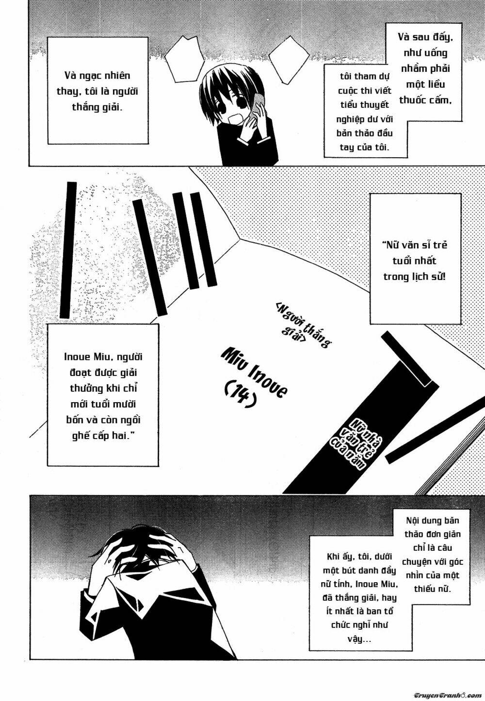 cô gái văn chương và tên hề thích chết chapter 1 5