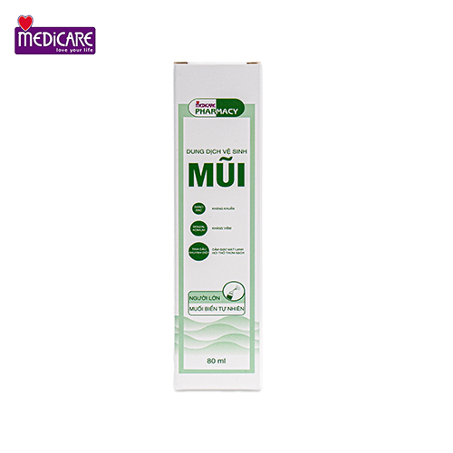 0131215 Xịt mũi MEDiCARE PHARMACY Người lớn 80ml