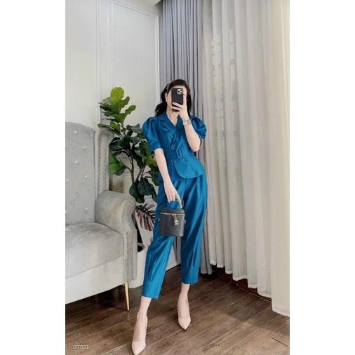 SET ÁO VEST KÈM QUẦN BAGGY