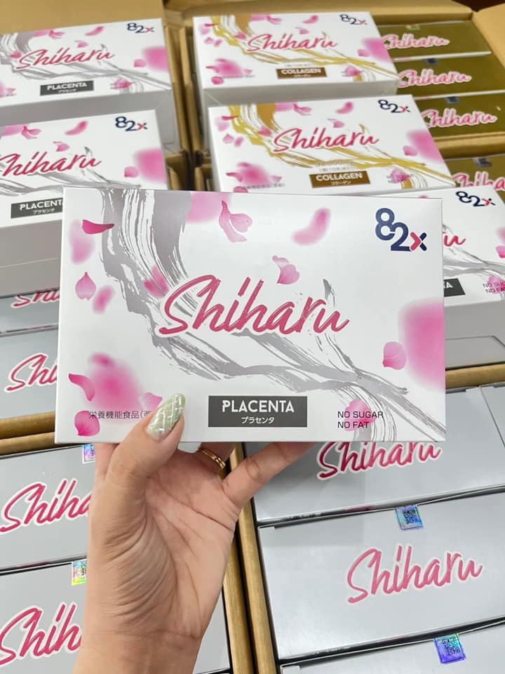 82X Nước uống Placenta Shiharu làm đẹp da đến từ Nhật Bản 50ml/lọ.