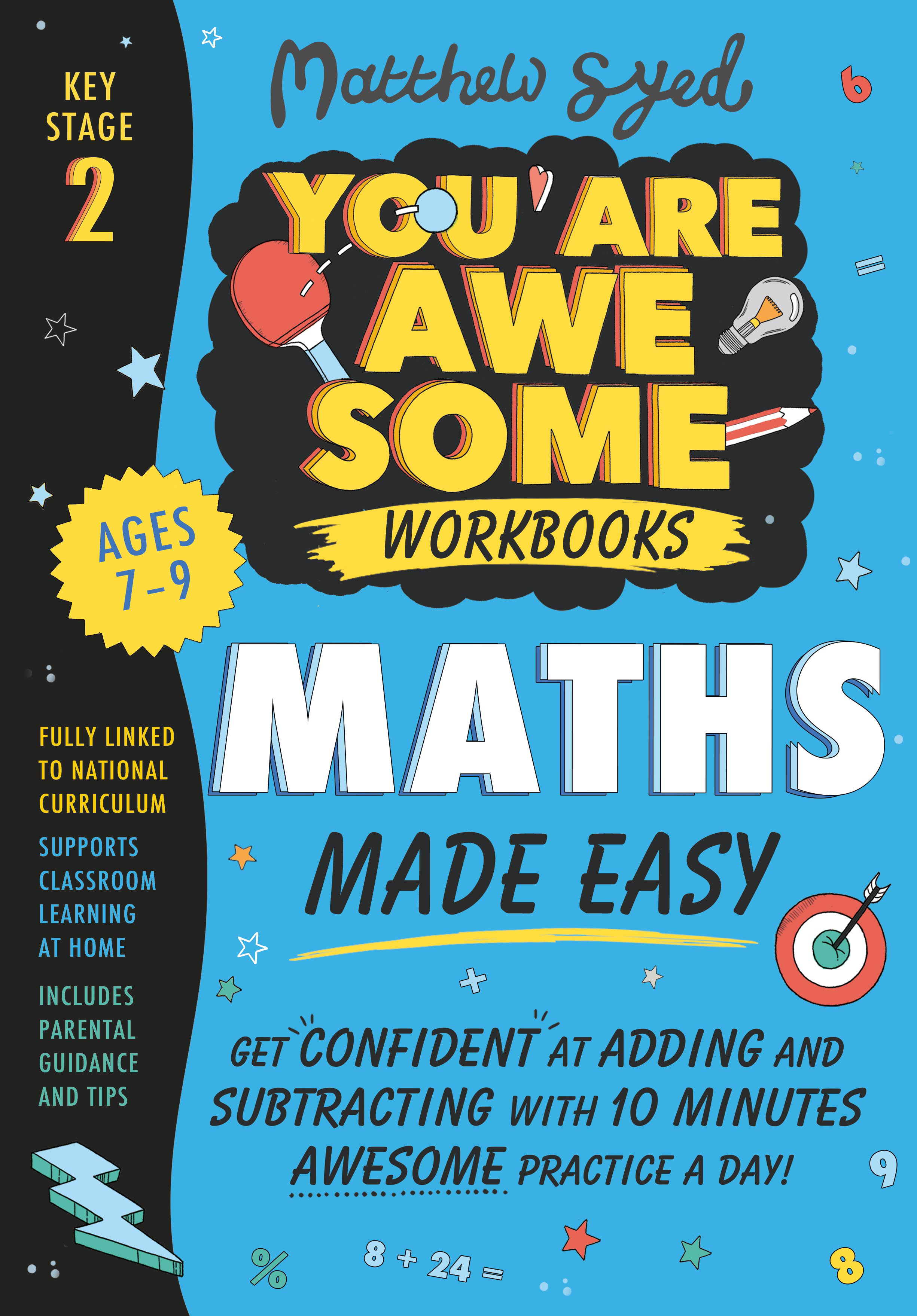 Sách học toán dành cho trẻ 7-9 tuổi tiếng Anh: Maths Made Easy