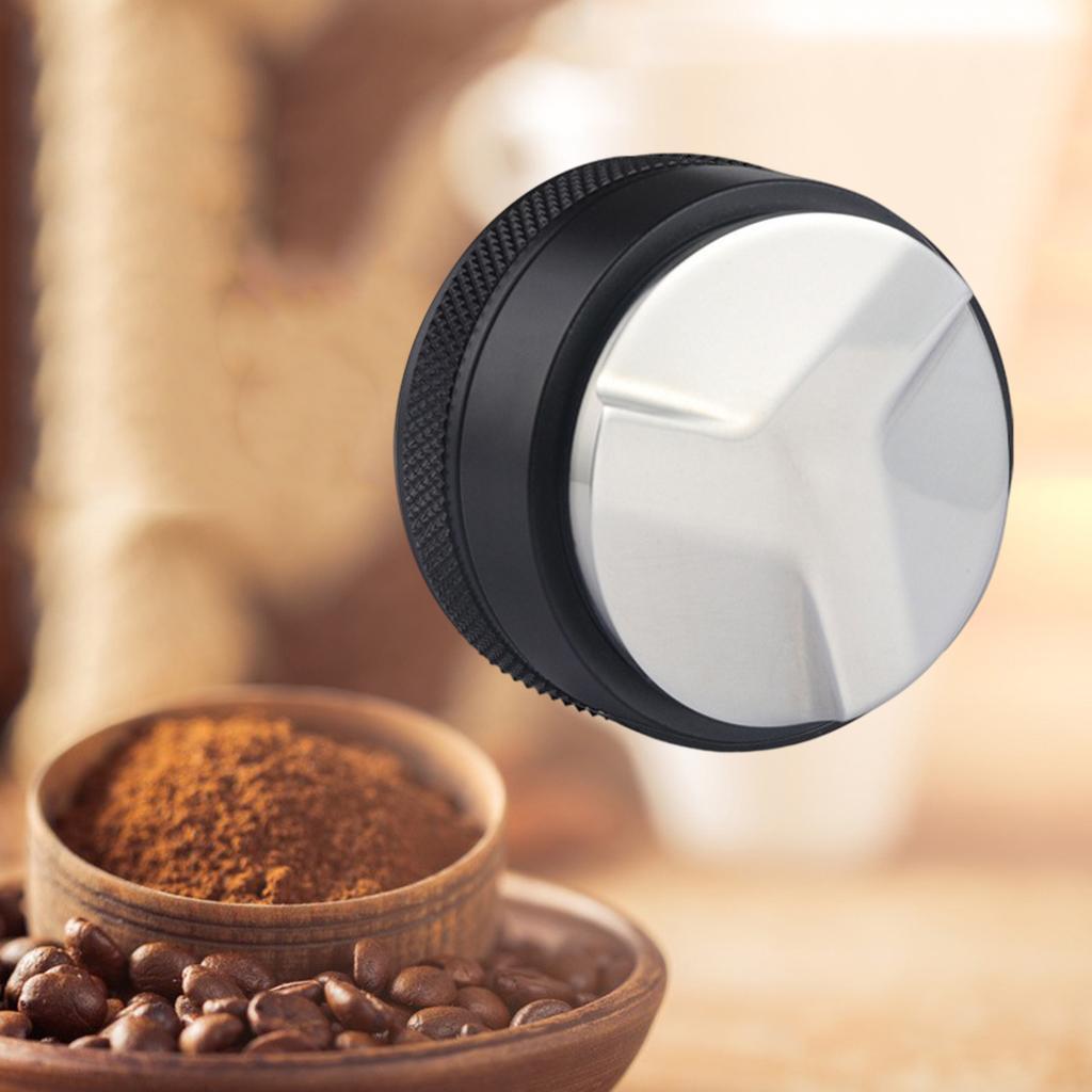 Zinc Alloy Professional Coffee Distributor Leveler Tool Powder Distributor Loosely Distributed Avoid Agglomeration Espresso Distribution Hand Tampers