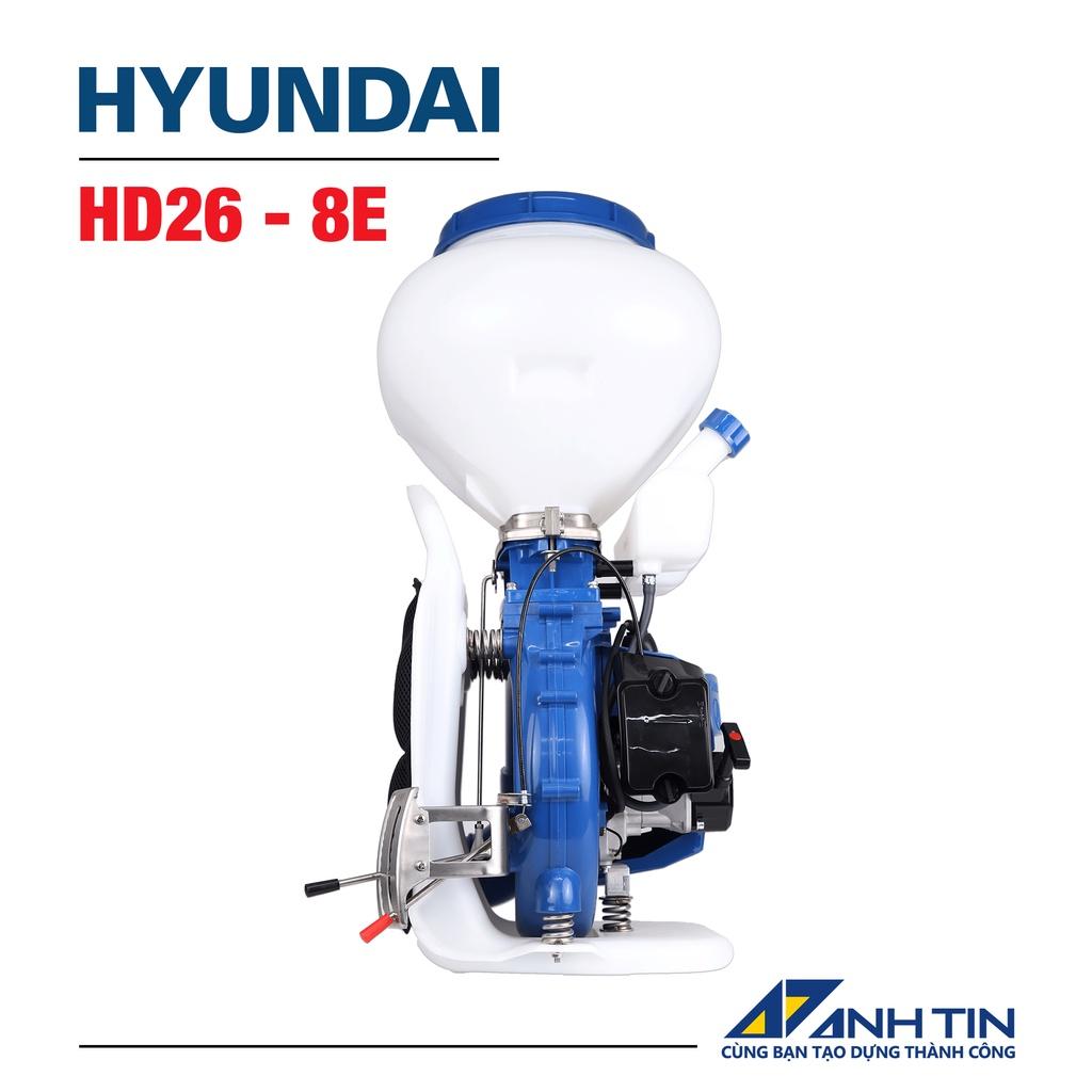 Máy phun hạt chính hãng HYUNDAI HD26-8E sạ lúa, sạ phân, phun khử khuẩn |