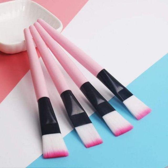 Combo 20 cọ quét mặt nạ cán hồng