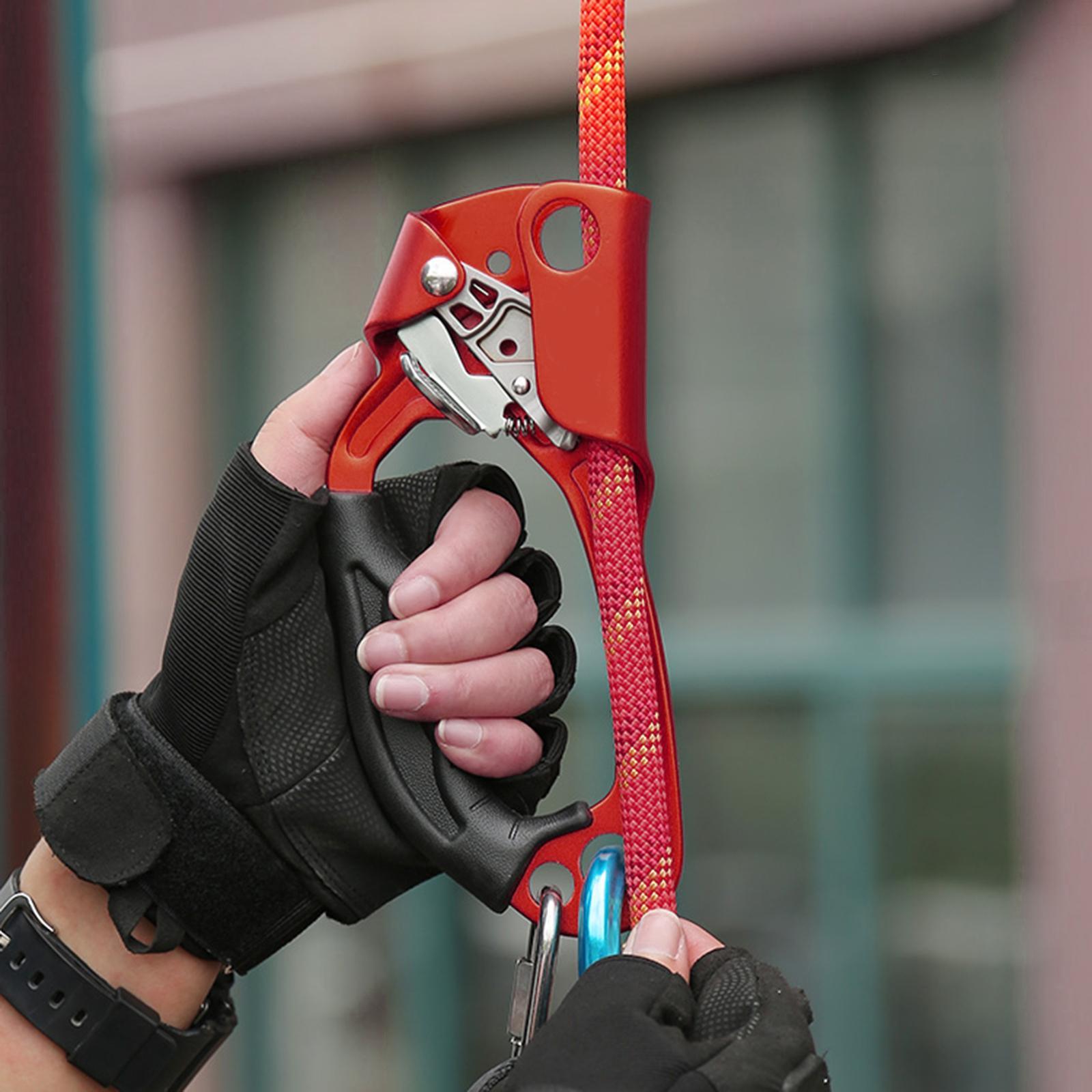 Climbing Rope Ascender Tool for 8mm-12mm Rope Rappelling Rock Climbing