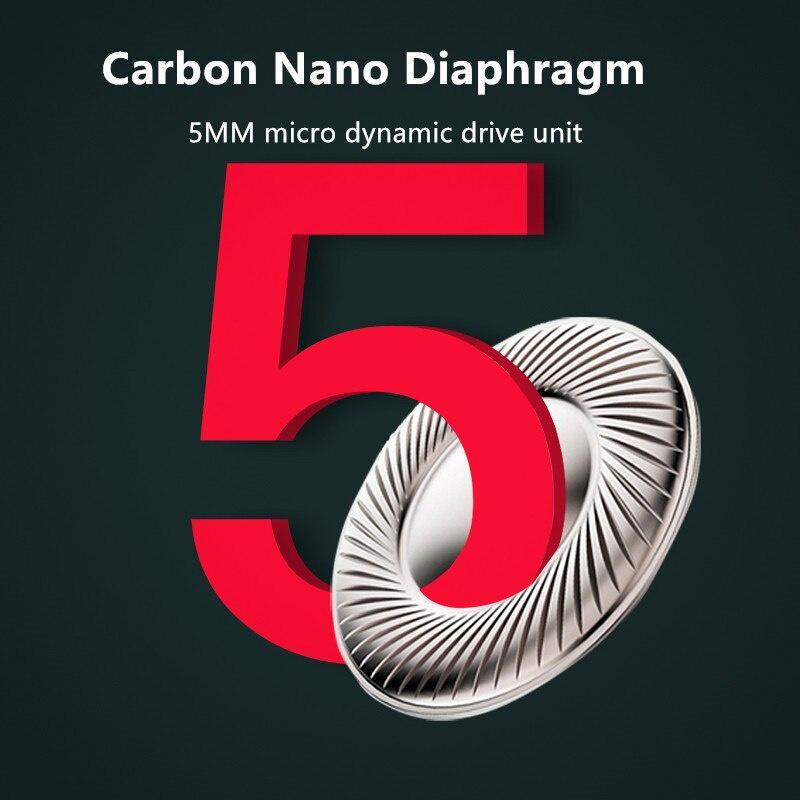 Tai Nghe Nhét Tai Senfer Kp616 Bằng Kim Loại Nano Đường Kính 5mm Có Dây Cáp Tháo Rời
