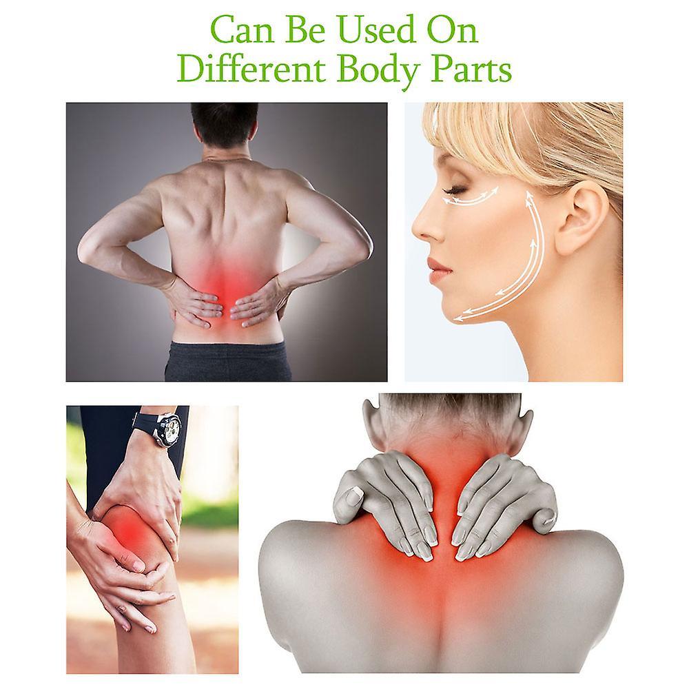 Usb usb có thể sạc lại bút 3 đầu laser massage massage pen massager cho cơ thể trị liệu chân cổ