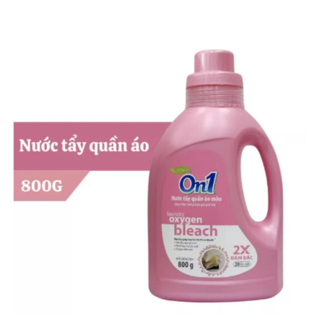 Nước tẩy quần áo On1 màu hương Tropical Blossom 800g N7601 khử mùi hôi ẩm mốc lưu hương thơm mát - Lixco Việt Nam