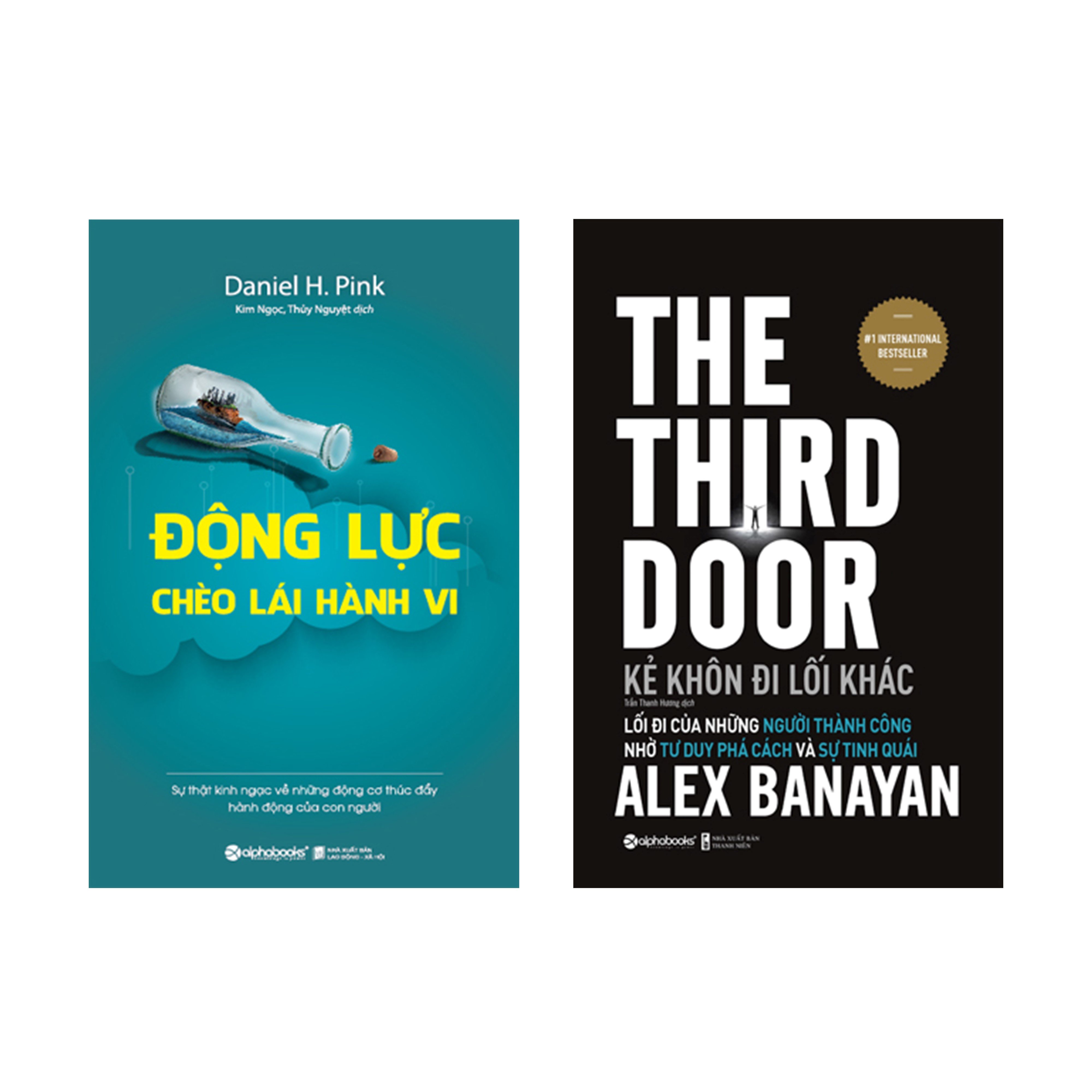 Combo Động Lực Chèo Lái Hành Vi (Tái Bản 2021) + Kẻ Khôn Đi Lối Khác - The Third Door