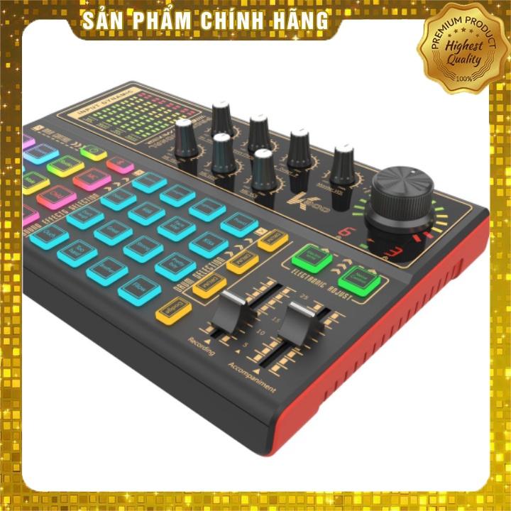 Sound Card Livestream K300 Thu âm, Karaoke Livestream FB, Bigo Live Hỗ Trợ Tốt Các Dòng Mic 5v