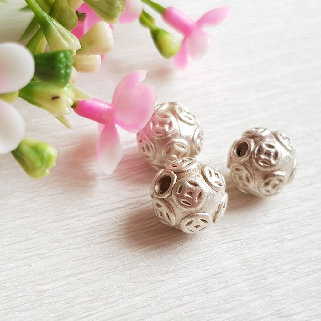 CHARM ĐỒNG TIỀN XỎ NGANG - 8MM - 120K/C
