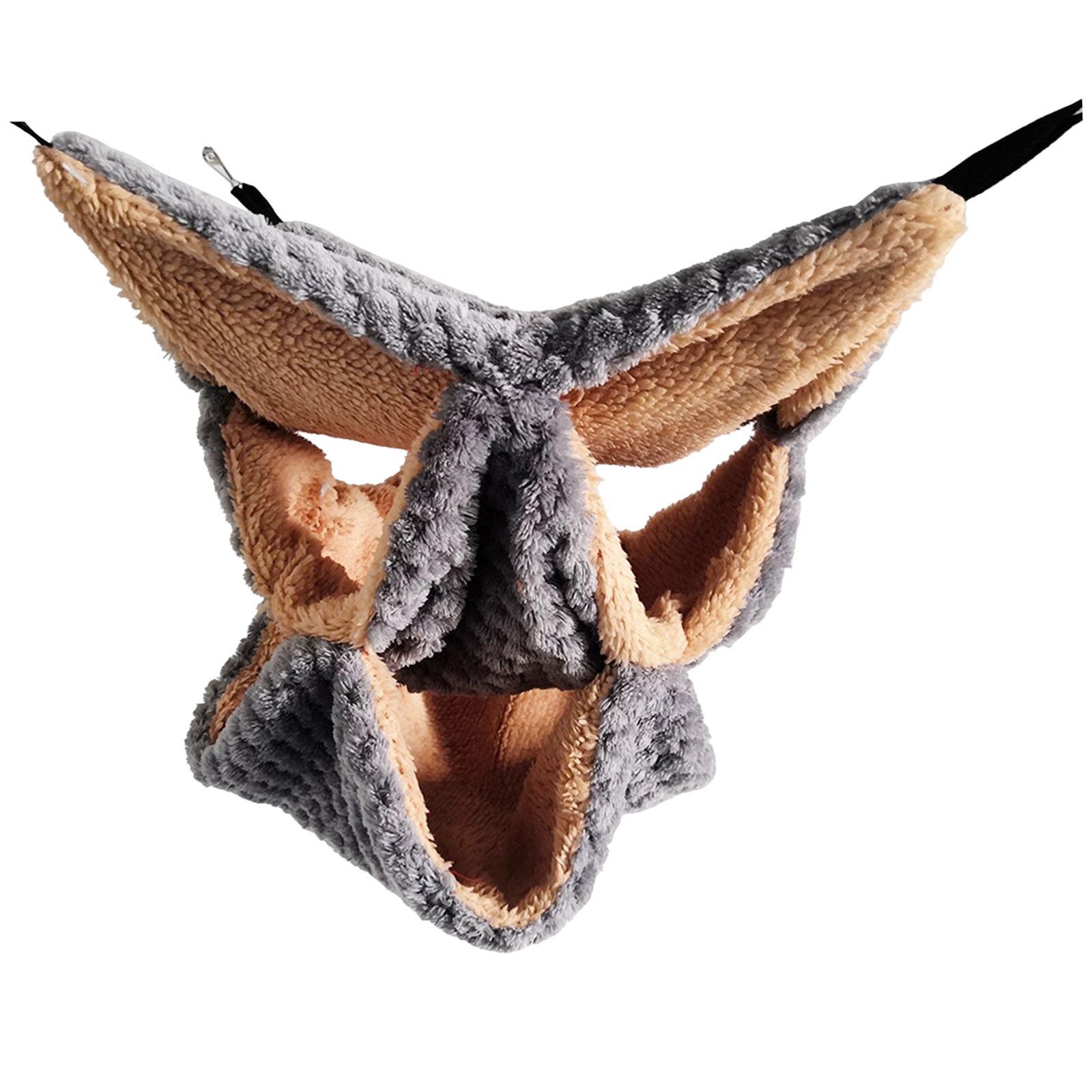 Triple Pet Cage Hanging Hammock Ferret Bedding Hamster Swinging Bed for Chinchilla