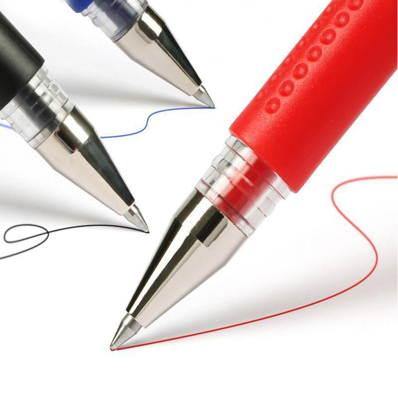 Bút Bi Bút Mực Nước Bút Gel Bút Viết 0.5mm Xanh Đen Đỏ Tím Giao Hỏa Tốc Văn Phòng Legaxi
