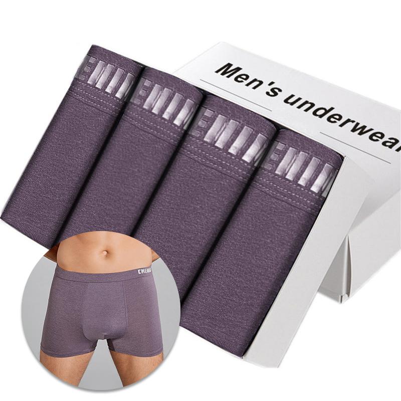 4 Gợi Cảm Quần Lót Nam Võ Sĩ Nam Boxer Underware Boxershorts Áo Thun Sát Nách Cotton Modal Nam Đồng Tính Của Calzoncillos Cueca Nam quần Lót