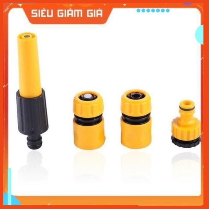 Đầu vòi xịt rửa xe tăng áp, đầu vòi xịt tưới cây tạo tia siêu mạnh tăng áp lực nước - 206622-5