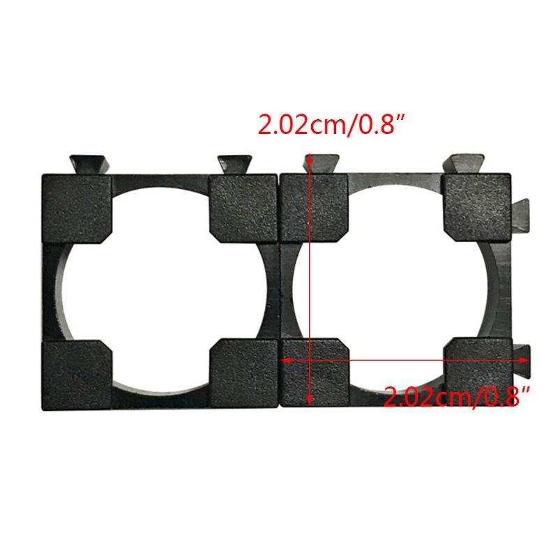 20 CHIẾC 18650 Lithium Cell Pin Hình Trụ Ốp Lưng Giá Đỡ Pin Gói Chân Đế