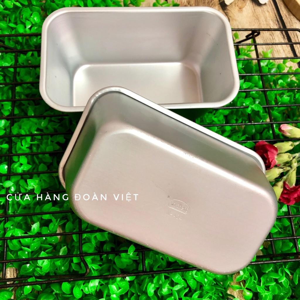 Khuôn Nhôm Đúc Chữ Nhật - Khuôn Bông Lan bánh Bánh Mì Hoa Cúc A03/ A04/ A05. Dụng cụ làm bánh, khay chứa đựng thực phẩm, Khuôn làm pate gan