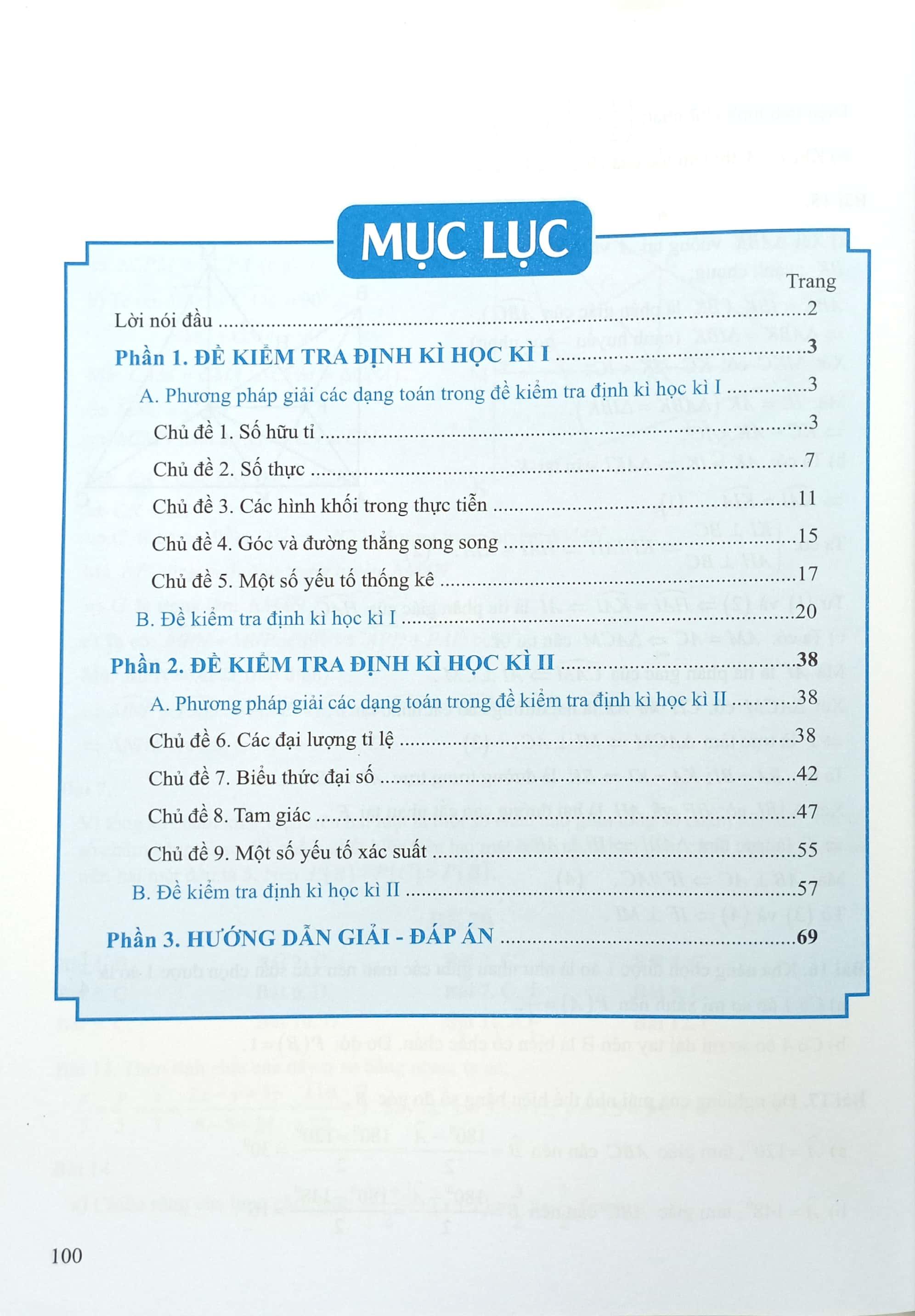 Đề Đánh Giá Năng Lực Toán 7