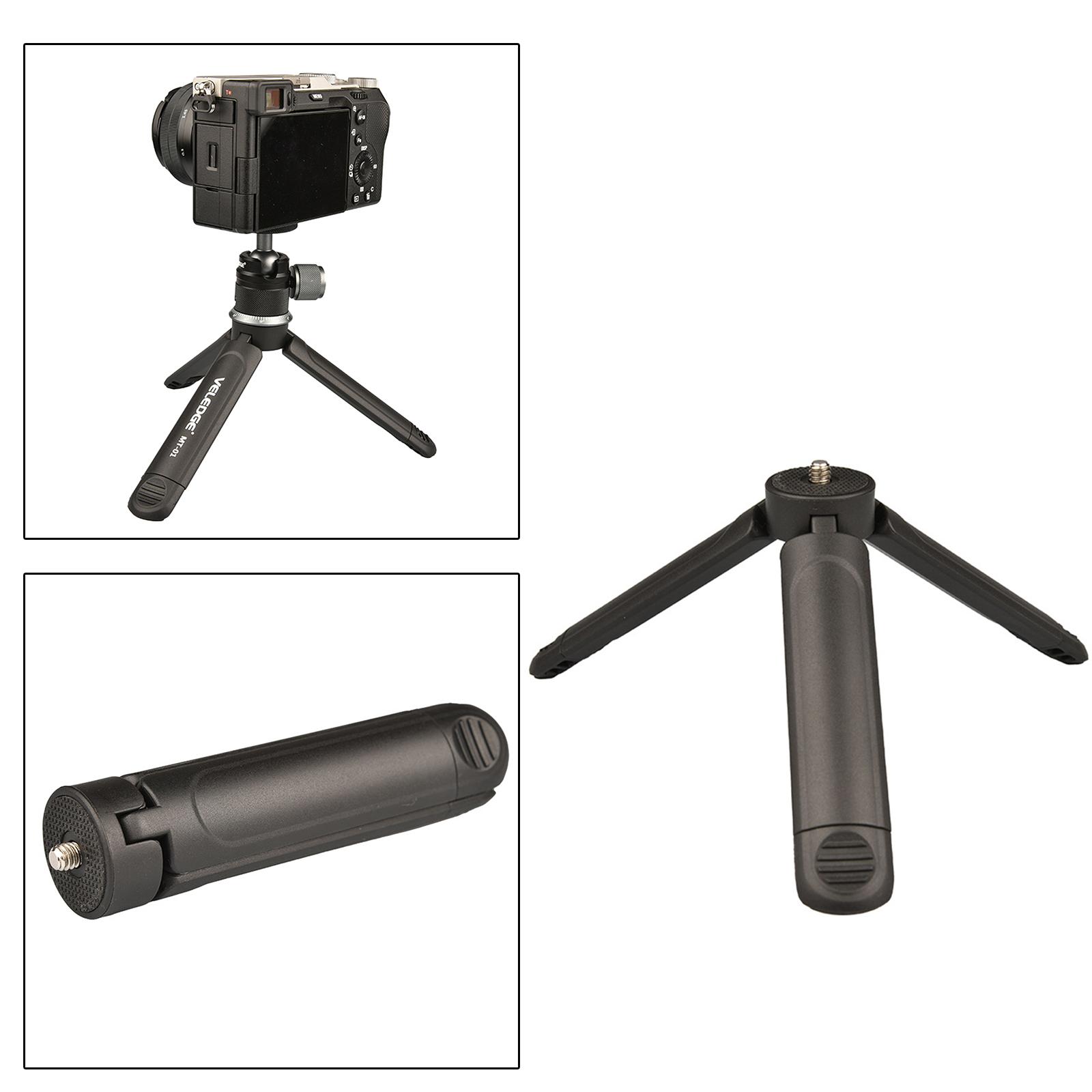 Mini Two-Stage Tabletop Tripod Grip Tripod With 1/4 Screw Mobile Tripod