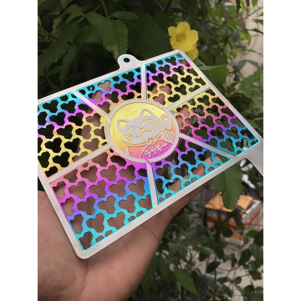 Che két nước Winner-X/Winner V1/Sonic loại titan logo mèo may mắn