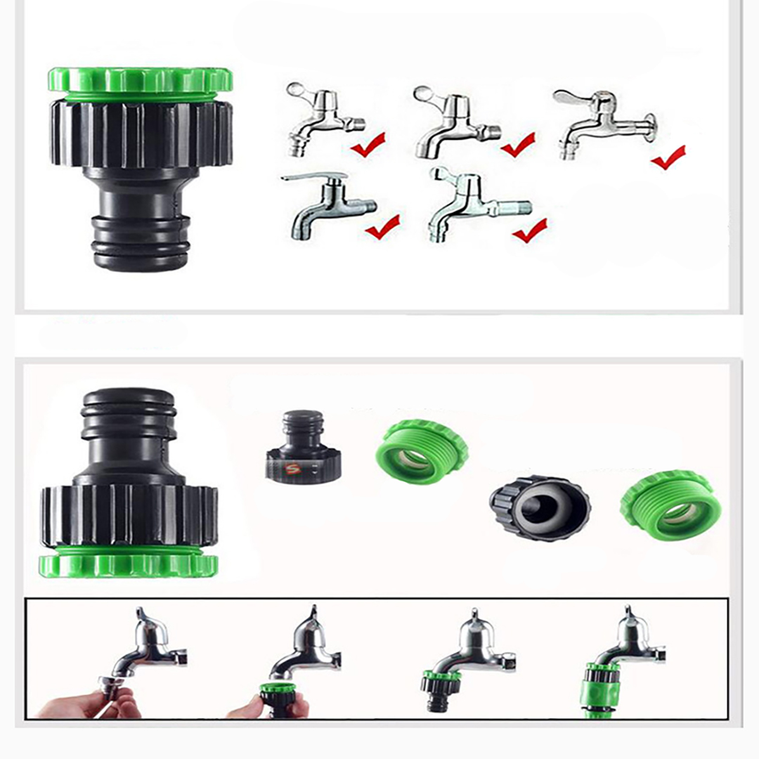 Vòi xịt tăng áp lực nước rửa xe tưới cây gia đình vòi phun nước ống giãn nở nhiều chế độ tùy chỉnh thông minh